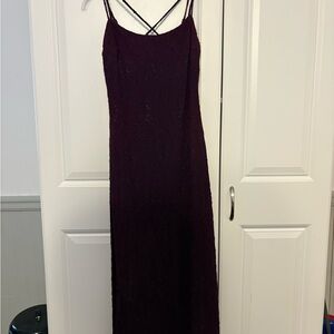 Steppin' Out Purple Spaghetti Strap Dress